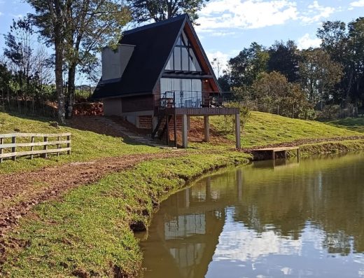 🏡 Chalé Aconchegante à Beira do Lago